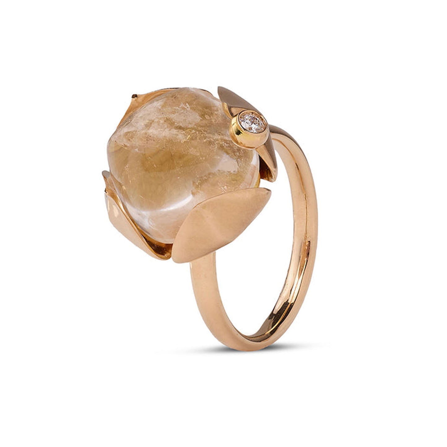 Bague cocktail Cristal de roche