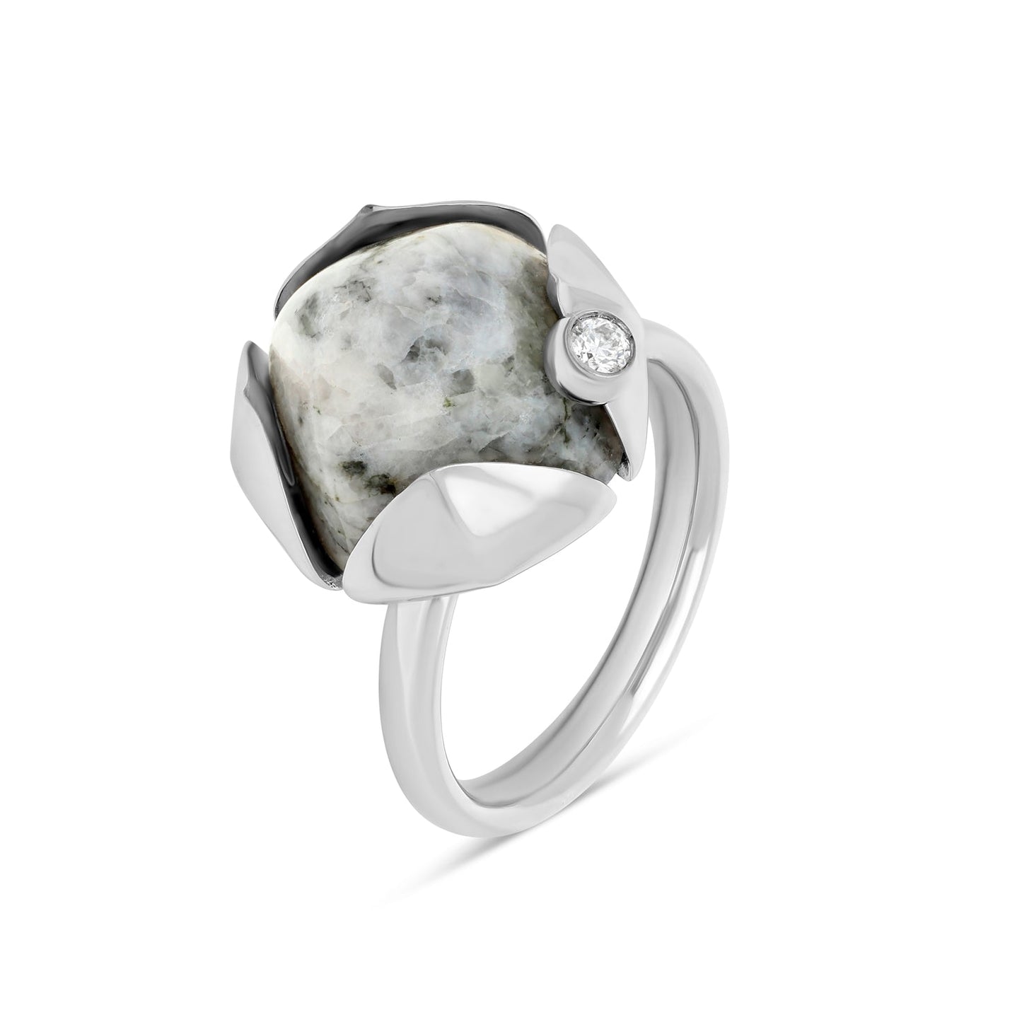 Bague cocktail Granit